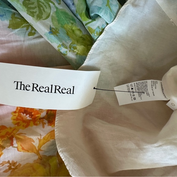 Raie Zimmermann Open Back Floral Dress - Picture 10 of 12